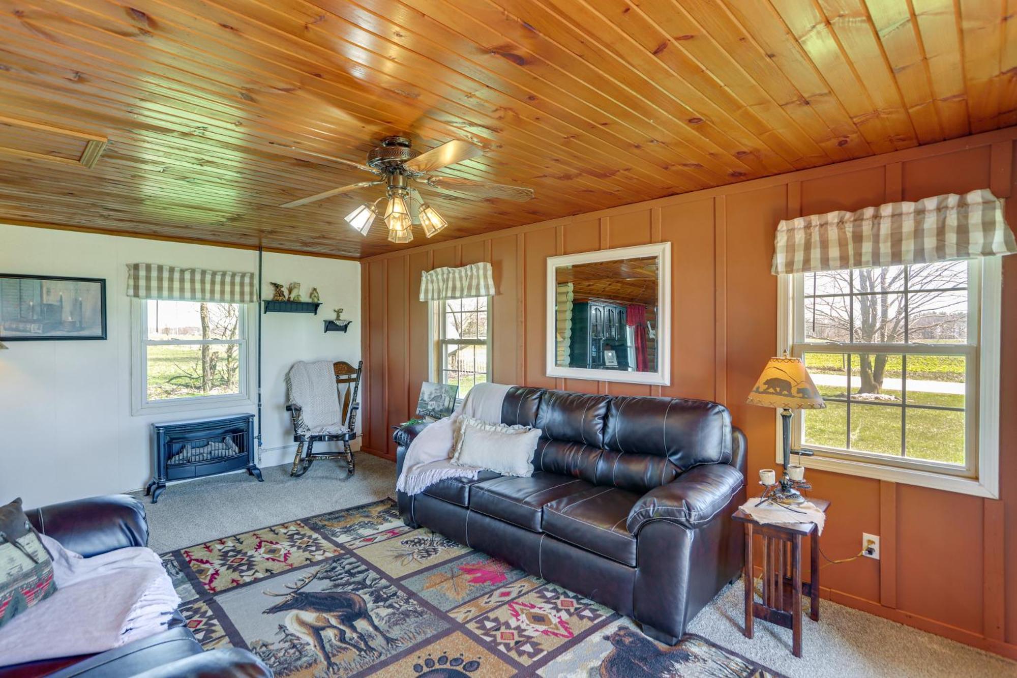 Quiet Shiloh Retreat With Spacious Yard And Fireplace! المظهر الخارجي الصورة