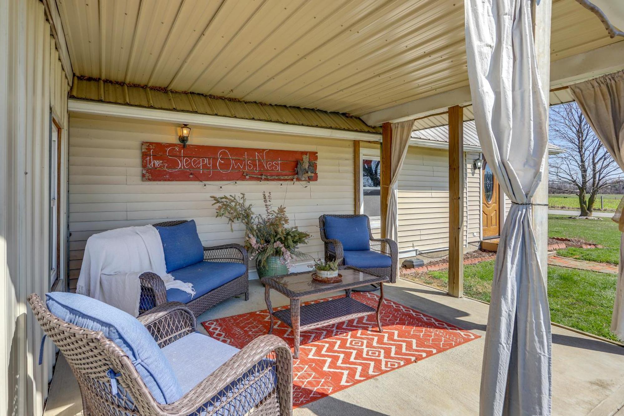 Quiet Shiloh Retreat With Spacious Yard And Fireplace! المظهر الخارجي الصورة