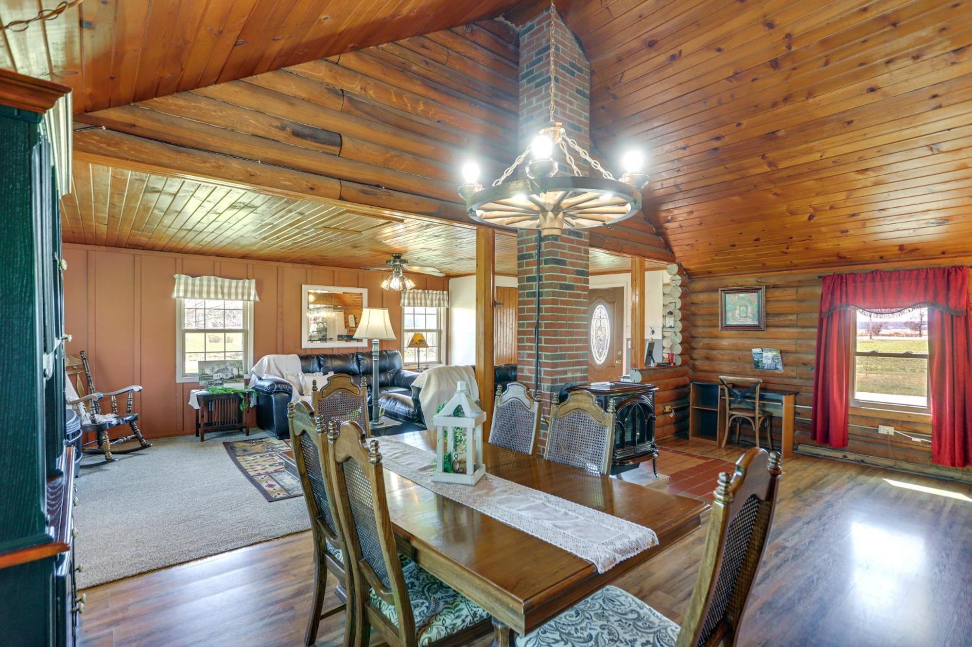 Quiet Shiloh Retreat With Spacious Yard And Fireplace! المظهر الخارجي الصورة